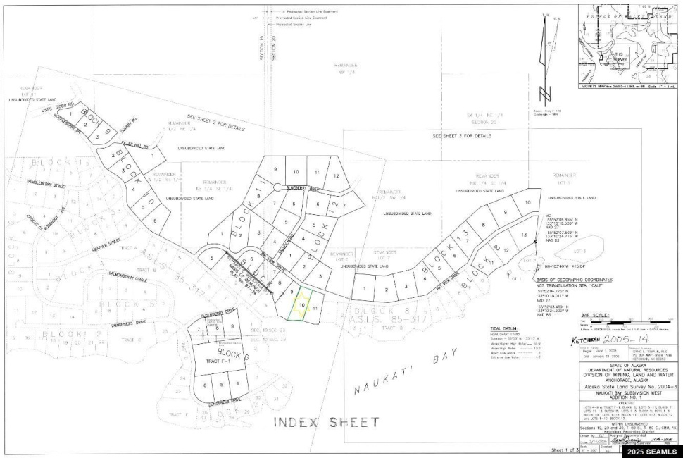 Lot 10 Blk 7 Bayview Drive, Naukati Bay, Alaska 99950, ,Single Family/duplex,Land,Bayview Drive,25368